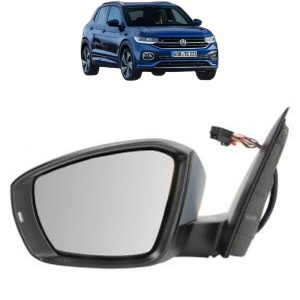 Oglinda Stanga Volkswagen T-CROSS (C11, D31) din 2018 - 2020, Auto, Reglaj electric, Completa - Img 2
