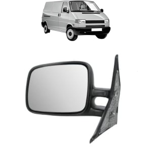 Oglinda Stanga Volkswagen TRANSPORTER T4 Van (70A, 70H, 7DA, 7DH, 70J) din 1990 - 2003, Auto, Reglaj manual, Completa - Img 2