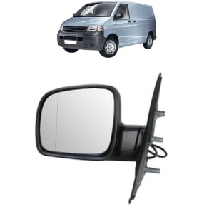 Oglinda Stanga Volkswagen TRANSPORTER T5 Van (7HA, 7HH, 7EA, 7EH) din 2003 - 2015, Auto, Reglaj electric, Completa - Img 2