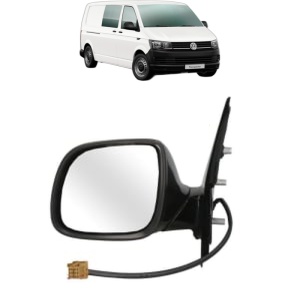 Oglinda Stanga Volkswagen TRANSPORTER T6 / CARAVELLE T6 Bus (SGB, SGJ, SHB, SHJ) din 2015 - 2024, Auto, Reglaj electric, Completa - Img 2