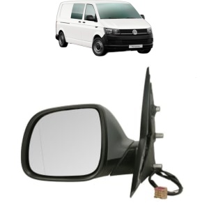 Oglinda Stanga Volkswagen TRANSPORTER T6 / CARAVELLE T6 Bus (SGB, SGJ, SHB, SHJ) din 2015 - 2024, Auto, Reglaj electric, Completa - Img 2