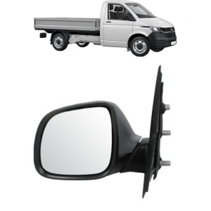 Oglinda Stanga Volkswagen TRANSPORTER T6 Platform/Chassis (SFD, SFE, SFL, SFZ, SJD, SJ din 2015 - 2024, Auto, Reglaj electric, Completa - Img 2