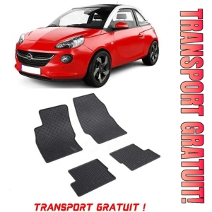 Opel Adam, Hatchback, fabricat din 01.2013 - 05.2019, set covorase auto dedicate, din cauciuc 100% Premium - Transport Gratuit