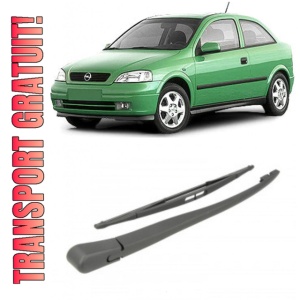 Opel Astra G Brat stergator pentru luneta spate cu lamela 405 mm, compatibil cu Opel Astra G Hatchback fabricat intre 1998-2009, calitate extra