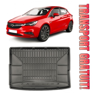 Opel Astra K Hatchback din 11.2015 - Prezent, Tavita Pentru Portbagaj Lux Premium Dedicata, Portbagaj Superior Roata Rezerva Ingusta *2