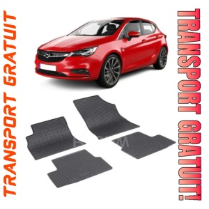 Opel Astra K Lux, Combi, fabricat din 04.2016 - Prezent, Covorasele fabricat din Spate Mai Mari, set covorase auto dedicate, din cauciuc 100% Premium