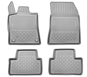 Opel Astra L Sports Tourer Din 01.2022 - Prezent, Combi , Set Covorase Auto Tip Tavita Premium 3D, din cauciuc accesorii pentru autoturismul tau - masina v163543