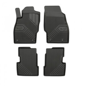 Opel Corsa D Din 2006 - 11.2014, Hatchback , Set Covorase Auto Tip Tavita Premium 3D, din cauciuc accesorii pentru autoturismul tau - masina v168275