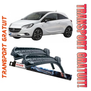 Opel Corsa E Hatchback Van Set 2 stergatoare parbriz Bosch Aerotwin 600/475mm compatibile cu Opel CORSA E Hatchback Van (X15) (2014) (65 cm / 38 cm)