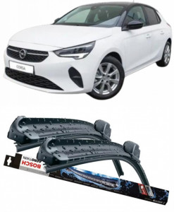 Opel Corsa Set 2 stergatoare parbriz Bosch Bosch Aerotwin 60 cm/40 cm compatibile cu Opel Corsa F (P2Jo) din 2019 (60 cm / 40 cm) accesorii pentru autoturismul tau - masina v127772