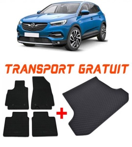 Opel Grandland X din 10.2017 - Prezent Suv Portbagaj Superior *2, Set Covorase + tavita portbagaj auto accesorii pentru autoturismul tau - masina v2396