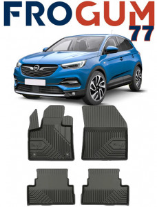 Opel Grandland X Din 10.2017 - Prezent, Suv , Set Covorase Auto Tip Tavita Premium 3D, din cauciuc accesorii pentru autoturismul tau - masina v165811