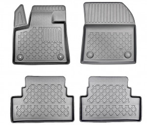 Opel Grandland X, Suv, Din 10.2017 - Prezent , Set Covorase Auto Tip Tavita Premium 3D, din cauciuc accesorii pentru autoturismul tau - masina v175294