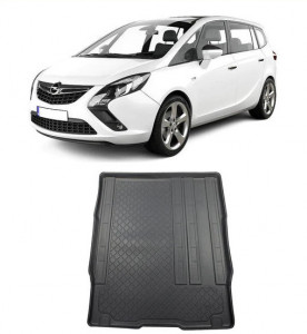 Opel Zafira-E Life Van din 03.2019 - Prezent, Tavita Pentru Portbagaj Lux Premium Dedicata, Ampatament L2 Mediu In Spatele Randului 2 (Scaune Culisate In Fata) *1 accesorii pentru autoturismul tau - masina v187520