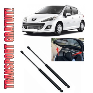 Peugeot 206 Set 2 amortizoare pentru portbagaj / haion Krosno compatibil cu Peugeot 206 Hatchback fabricat intre 2007