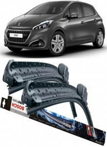 Peugeot 208 Set 2 stergatoare parbriz Bosch Bosch Aerotwin compatibile cu Peugeot 208 2013-2019 (65 cm / 40 cm) accesorii pentru autoturismul tau - masina v133668