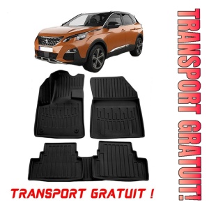 Peugeot 3008 (2016-2023) Set covorase auto cauciuc G.Modern Line 3D transport gratuit