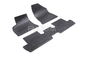 Peugeot 3008 I, Hatchback, fabricat din 05.2009 - 10.2016, set covorase auto dedicate, din cauciuc 100% Premium accesorii pentru autoturismul tau - masina v158728