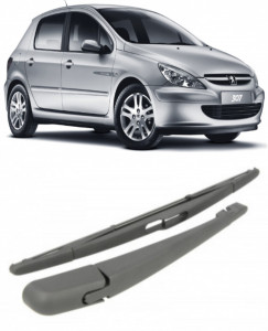 Peugeot 307 Brat stergator pentru luneta spate cu lamela 350 mm, compatibil cu Peugeot 307 Hatchback fabricat intre 2000-2009, calitate extra accesorii pentru autoturismul tau - masina v92297
