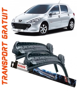 Peugeot 307 Set 2 stergatoare parbriz Bosch Bosch Aerotwin compatibile cu Peugeot 307 2002-2009 (70 cm / 65 cm) accesorii pentru autoturismul tau - masina v129568