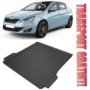 Peugeot 308 II din 06.2014 - Prezent Combi Cu Urechi Stanga-Dreapta *1, Tavita Pentru Portbagaj Lux Premium Dedicata,