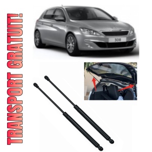 Peugeot 308 II Set 2 amortizoare pentru portbagaj / haion Krosno compatibil cu Peugeot 308 II Hatchback fabricat intre 2013-2021