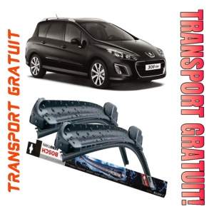 Peugeot 308 Sw Set 2 stergatoare parbriz Bosch Bosch Aerotwin 75 cm/65 cm compatibile cu Peugeot 308 Sw I Estate Van (4E_) din 2008-2012 (75 cm / 65 cm)