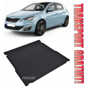 Peugeot 308 Tavita pentru portbagaj din cauciuc, compatibila Peugeot 308 SW fabricatie 2007 - 2013, caroserie combi