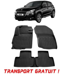Peugeot 4008 (2012-2016) Set covorase auto cauciuc G.Modern Line 3D transport gratuit