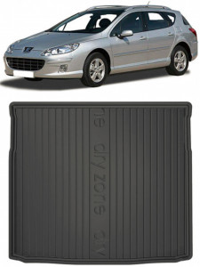 Peugeot 407 din 2004 - 12.2010 Combi *1 , Tavita Pentru Portbagaj Lux Premium Dedicata, accesorii pentru autoturismul tau - masina v180679