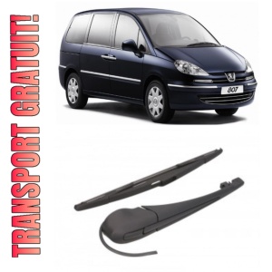 Peugeot 807 Brat stergator pentru luneta spate cu lamela 370 mm, compatibil cu Peugeot 807 fabricat intre 2002-2010, calitate extra