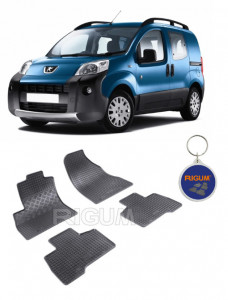 Peugeot Bipper, Van, fabricat din 06.2008 - 2017, 5 Locuri, set covorase auto dedicate, din cauciuc 100% Premium accesorii pentru autoturismul tau - masina v158513