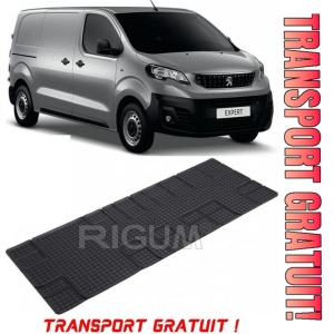 Peugeot Expert III, Van, fabricat din 01.2016 - Prezent, Rand 2, Masina Are 5 Locuri, set covorase auto dedicate, din cauciuc 100% Premium - Transport Gratuit