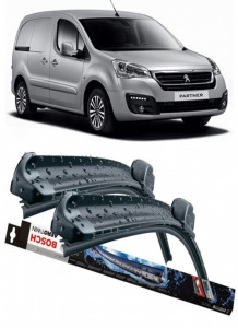 Peugeot Partner Set 2 stergatoare parbriz Bosch Bosch Aerotwin 65 cm/42.5 cm compatibile cu Peugeot Partner Box Body/Mpv (K9) din 2018 (65 cm / 42.5 cm) accesorii pentru autoturismul tau - masina v123678