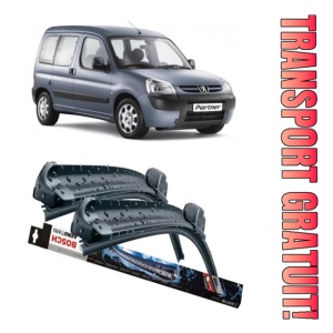 Peugeot Partner Set 2 stergatoare parbriz Bosch Bosch Aerotwin 65 cm /40 cm compatibile cu Peugeot Partner Box Body/Mpv din 2008 (65 cm / 40 cm)