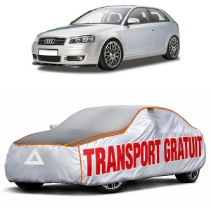 Prelata Antigrindina pentru auto Audi A3 (8P) (2003-2012) - husa protectie antigrindina si intemperii meteo severe - anti-grindina vijelii furtuni pentru auto