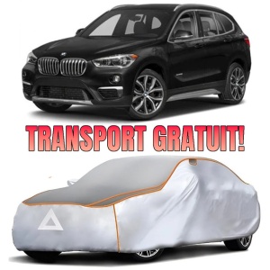 Prelata Antigrindina pentru auto BMW X1 (F48), inclusiv hybrid (2015-) - husa protectie antigrindina si intemperii meteo severe - anti-grindina vijelii furtuni pentru auto