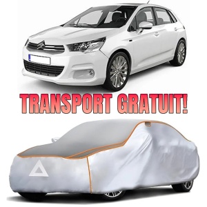 Prelata Antigrindina pentru auto Citroen C4 II2010-2018 - husa protectie antigrindina si intemperii meteo severe - anti-grindina vijelii furtuni pentru auto