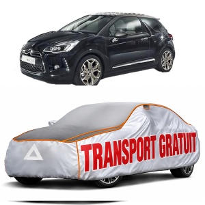 Prelata Antigrindina pentru auto Citroen DS3 (2010-2019) - husa protectie antigrindina si intemperii meteo severe - anti-grindina vijelii furtuni pentru auto