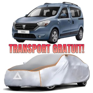 Prelata Antigrindina pentru auto Dacia Dokker van (2013-) - husa protectie antigrindina si intemperii meteo severe - anti-grindina vijelii furtuni pentru auto