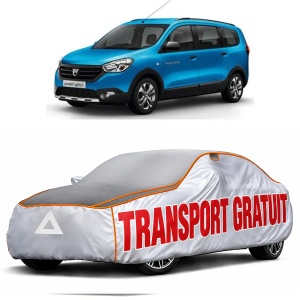 Prelata Antigrindina pentru auto Dacia Lodgy (2013-) - husa protectie antigrindina si intemperii meteo severe - anti-grindina vijelii furtuni pentru auto