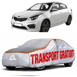 Prelata Antigrindina pentru auto Kia Rio IV 2017- - husa protectie antigrindina si intemperii meteo severe - anti-grindina vijelii furtuni pentru auto
