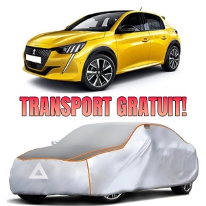 Prelata Antigrindina pentru auto Peugeot 208 II 2019- - husa protectie antigrindina si intemperii meteo severe - anti-grindina vijelii furtuni pentru auto