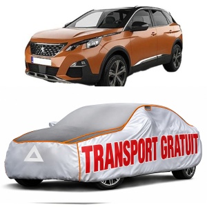 Prelata Antigrindina pentru auto Peugeot 3008 II 2016- - husa protectie antigrindina si intemperii meteo severe - anti-grindina vijelii furtuni pentru auto