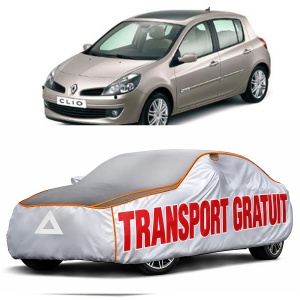 Prelata Antigrindina pentru auto Renault Clio 3 2005-2012 - husa protectie antigrindina si intemperii meteo severe - anti-grindina vijelii furtuni pentru auto