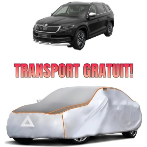 Prelata Antigrindina pentru auto Skoda Kodiaq (2016-) - husa protectie antigrindina si intemperii meteo severe - anti-grindina vijelii furtuni pentru auto