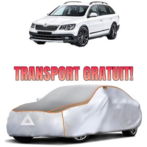 Prelata Antigrindina pentru auto Skoda Superb III B8 2015- - husa protectie antigrindina si intemperii meteo severe - anti-grindina vijelii furtuni pentru auto