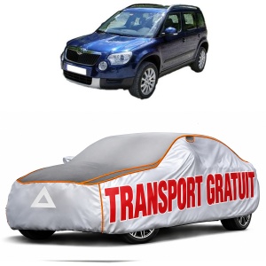 Prelata Antigrindina pentru auto Skoda Yeti 2009-2017 - husa protectie antigrindina si intemperii meteo severe - anti-grindina vijelii furtuni pentru auto