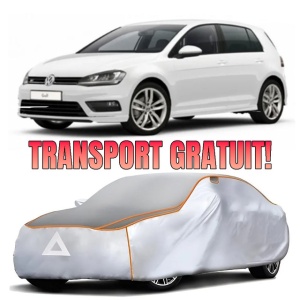 Prelata Antigrindina pentru auto Volkswagen Golf VII Tsi/Gti (2012-2020) - husa protectie antigrindina si intemperii meteo severe - anti-grindina vijelii furtuni pentru auto