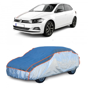 Prelata Antigrindina pentru auto Volkswagen Polo VI (Typ Aw) 2017- - husa protectie antigrindina si intemperii meteo severe - anti-grindina vijelii furtuni pentru auto accesorii pentru autoturismul tau - masina v54716